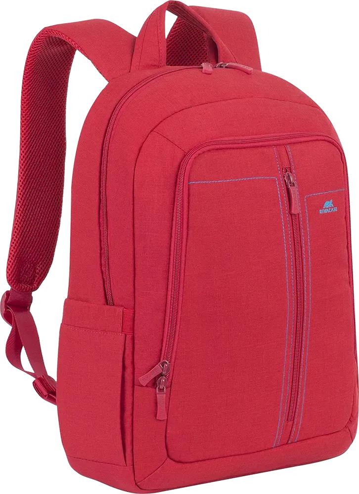 حقيبة ظهر لابتوب ريفا كيس، 15.6 إنش، أحمر، 7560