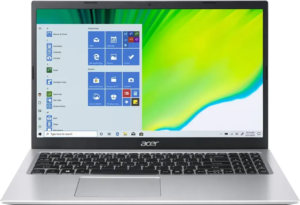 لاب توب ايسر اسباير 3 A315-58G-51l4  معالج انتل كور I5-1135G7 ، رامات 8 جيجابايت ، هارد 1 تيرابايت HDD ، شاشة 15.6 بوصة FHD ، بطاقة رسومات NVIDIA MX350 2GB ، فضي نقي