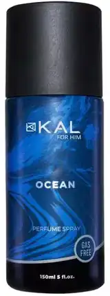 سبراي معطر للجسم أوشن للرجال من كال، 150 مل