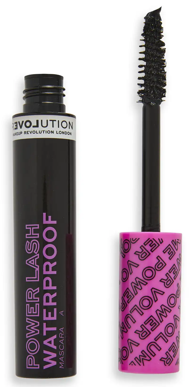 ماسكارا ريفولوشن باول لاش فوليوم مقاومة للماء، اسود