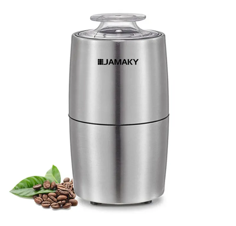 مطحنة قهوة جماكي، 300 وات، 100 جم، فضي، JMK9002