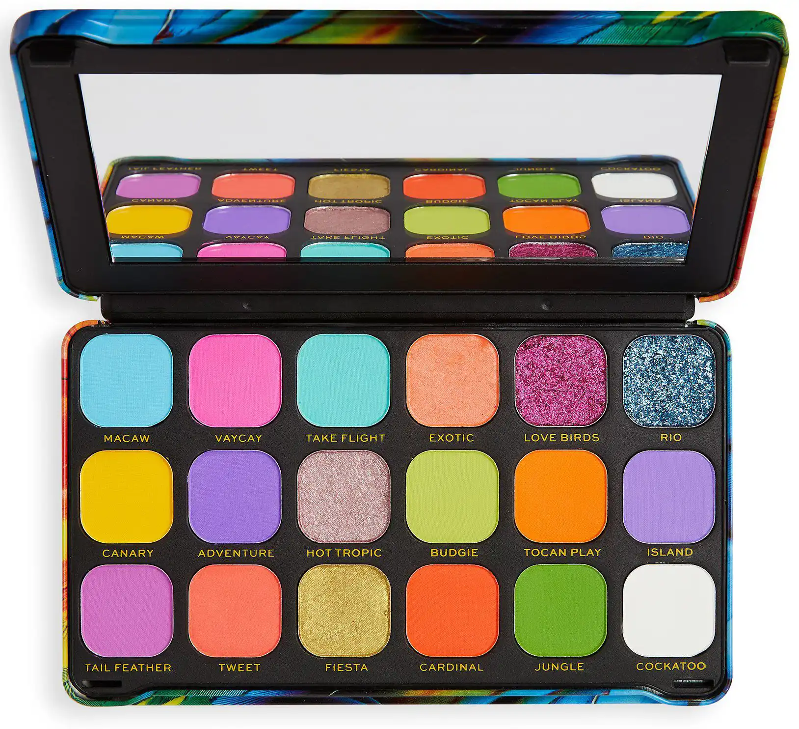 باليت ايشادو ريفوليوشن فور ايفر فلوليس، بيرد اوف بارادايس، 18 لون