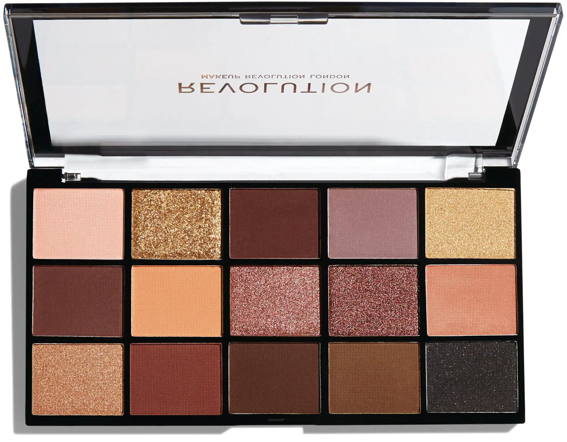 باليت اي شادو ريلوديد فيلفيت روز من ريفوليوشن 15 لون