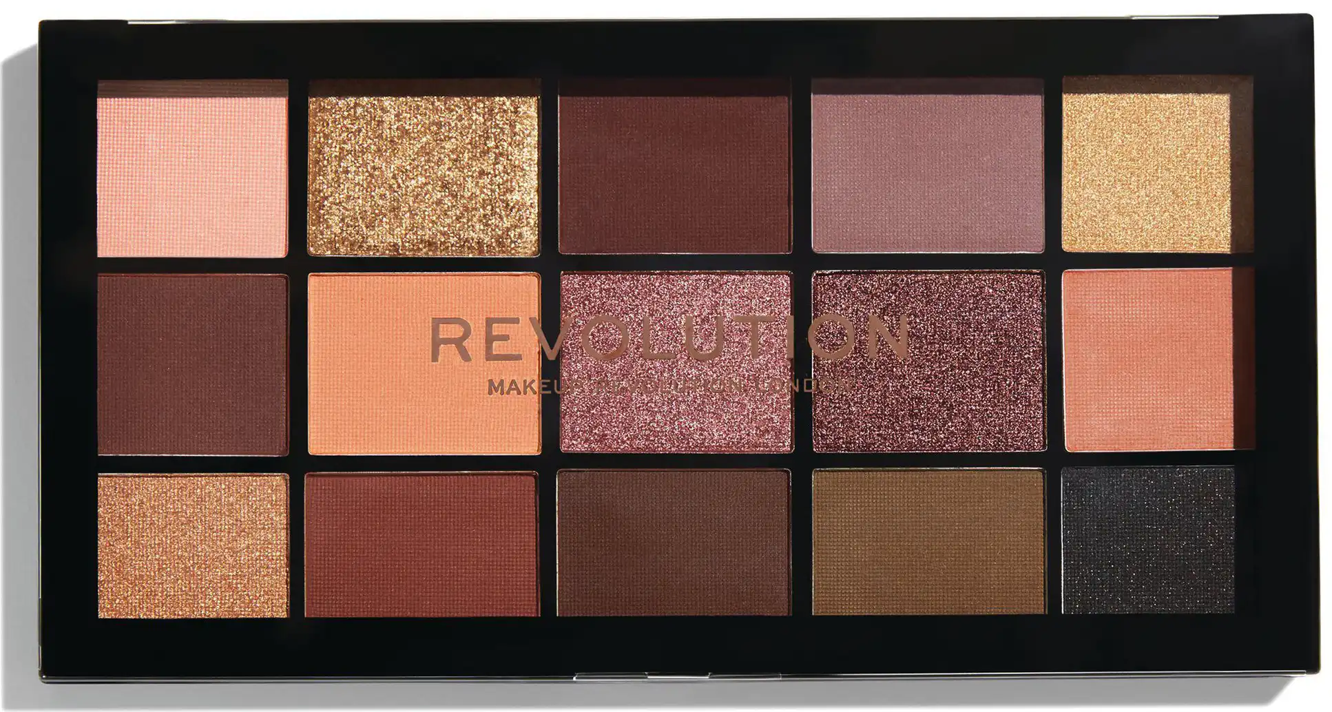 باليت اي شادو ريلوديد فيلفيت روز من ريفوليوشن 15 لون