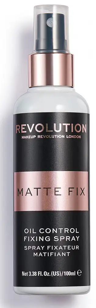 مثبت مكياج ريفوليوشن مات فيكس سبراي للتحكم في الزيت، 100مل