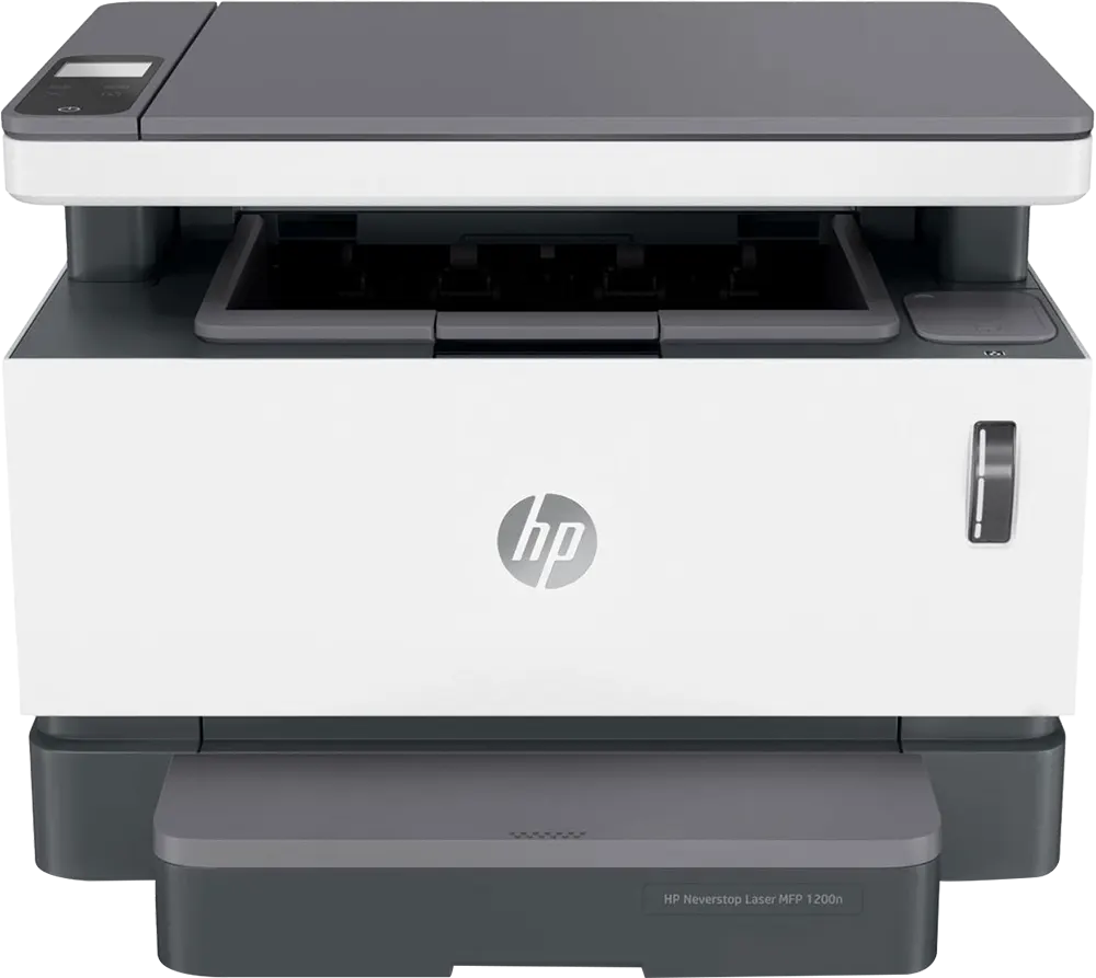 طابعة ليزر اتش بي نيفرستوب، أحادية اللون، متعددة الوظائف، أبيض، MFP1200N