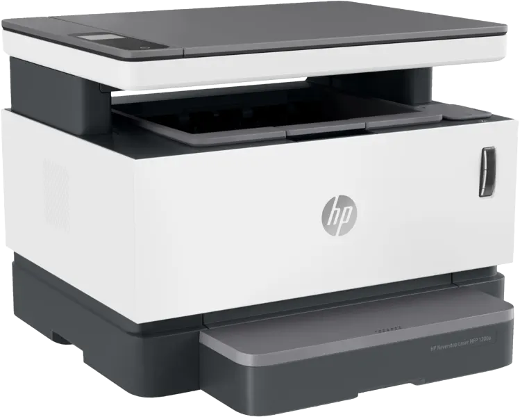 طابعة ليزر اتش بي نيفرستوب، أحادية اللون، متعددة الوظائف، أبيض، MFP1200N