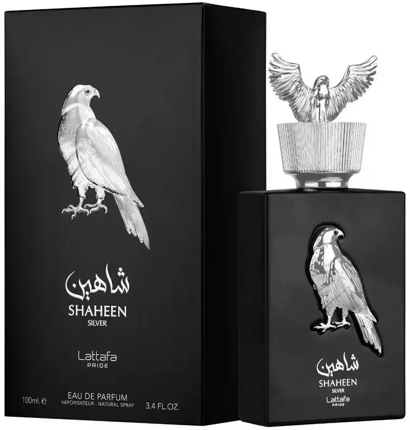 عطر شاهين سيلفر من لطافة برايد للجنسين او دي بارفان 100 مل