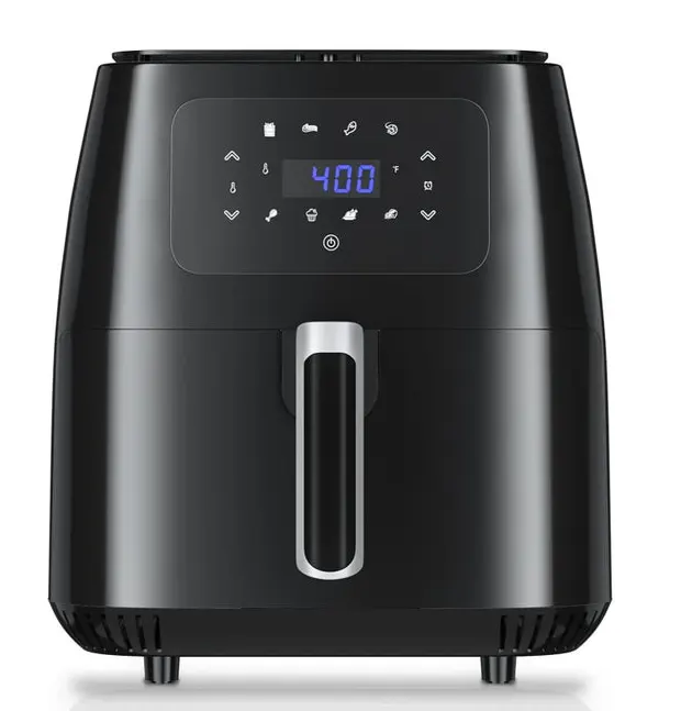 قلاية هوائية سينبو، 1500 وات، 8 لتر، شاشة ديجيتال، أسود، SCO-5057