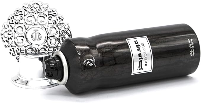 معطر جو سبراي من عربيات ، برائحه عود مركز،300 مل ،أسود