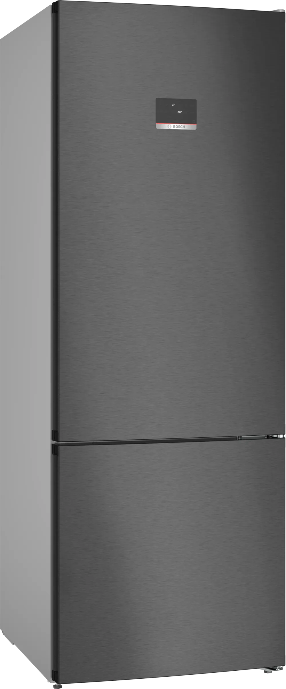 ثلاجة بووش كومبي، نوفروست، 505 لتر، 2 باب، أسود، KGN56CX30U