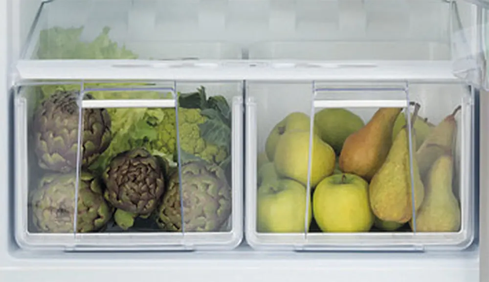 ثلاجة اريستون نوفروست، 355 لتر، 2 باب، شاشة ديجيتال، فضي، ENEXTY 19222 XFW(MA)