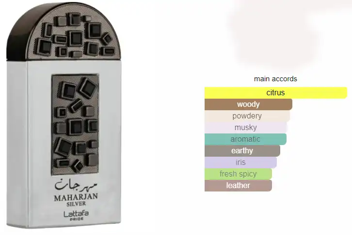 عطر مهرجان سيلفر من لطافة برايد للجنسين او دي بارفان 100 مل