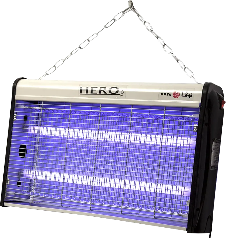 صاعق ناموس نوفا هيرو 40 سم، 25 وات، أبيض