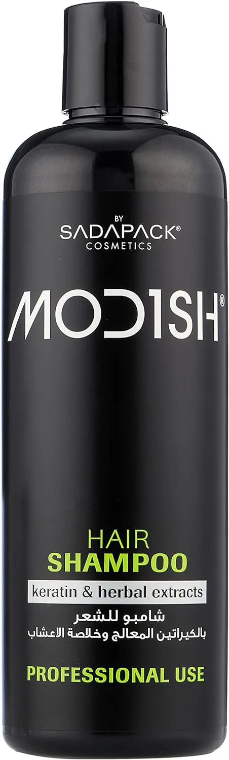 شامبو بالكيراتين والاعشاب من موديش  500 مل