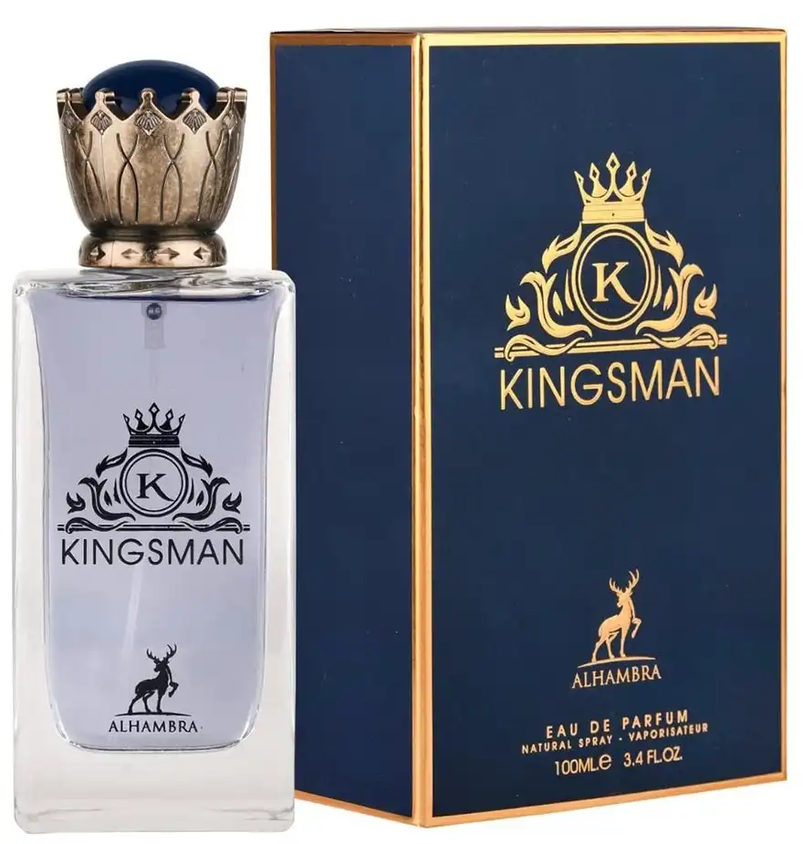عطر كينجسمان من ميزون الهمبرا للرجال او دي بارفان 100مل
