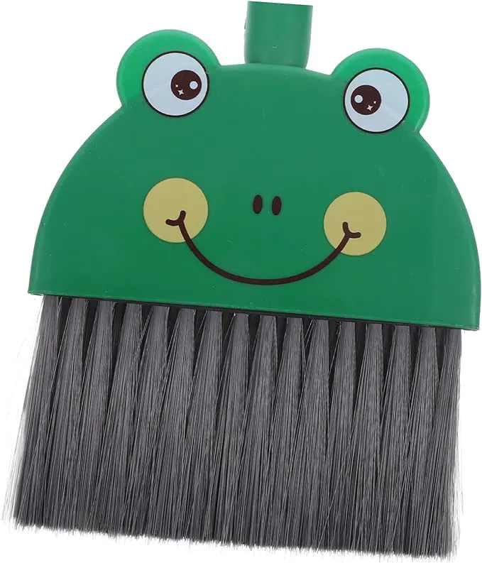 مكنسة جاروف ، أشكال كرتون ، أخضر*رصاصي