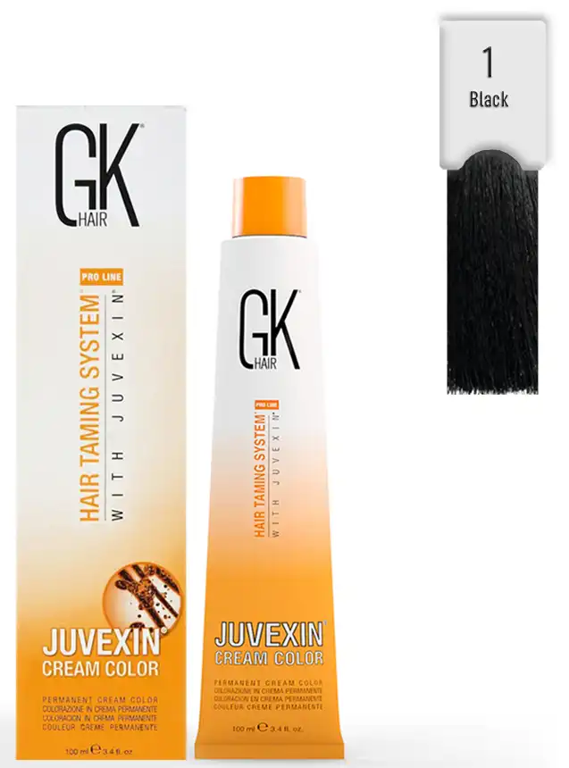 صبغه الشعر جوفكسن من جى كى ,درجة 1 اسود, 100 مل