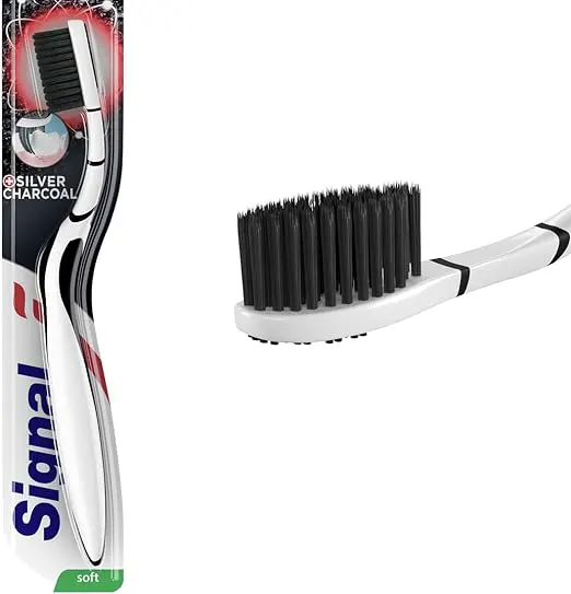 فرشة اسنان ناعمة بخلاصة الفحم من سيجنال