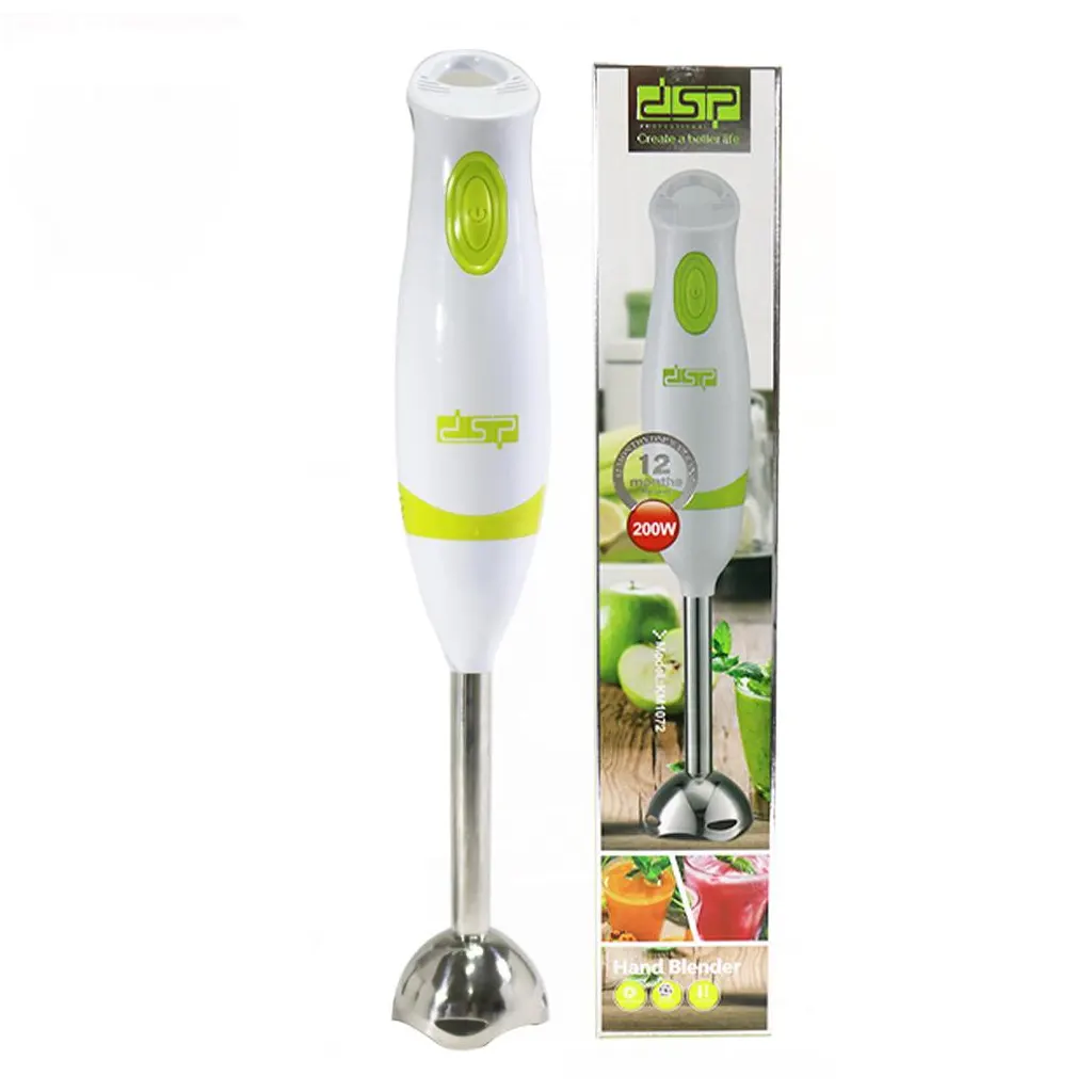 هاند بلندر دي اس بي استانلس، 200 وات، أبيض، KM-1072