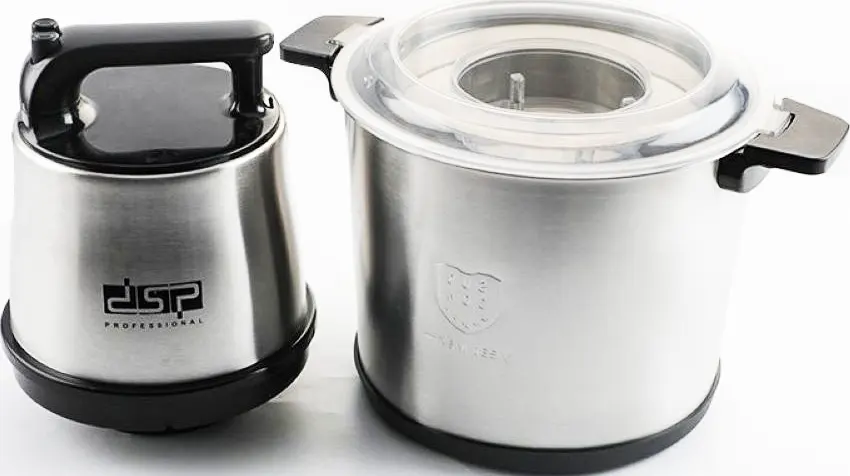 كبة كهربائية دي اس بي، 1400 وات، 10 لتر، استانلس، فضي، KM4090