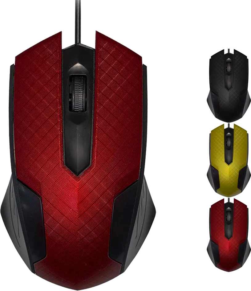 ماوس سلكي جاما، واجهة USB، 800 دي بي آي، متعدد الألوان، M-62