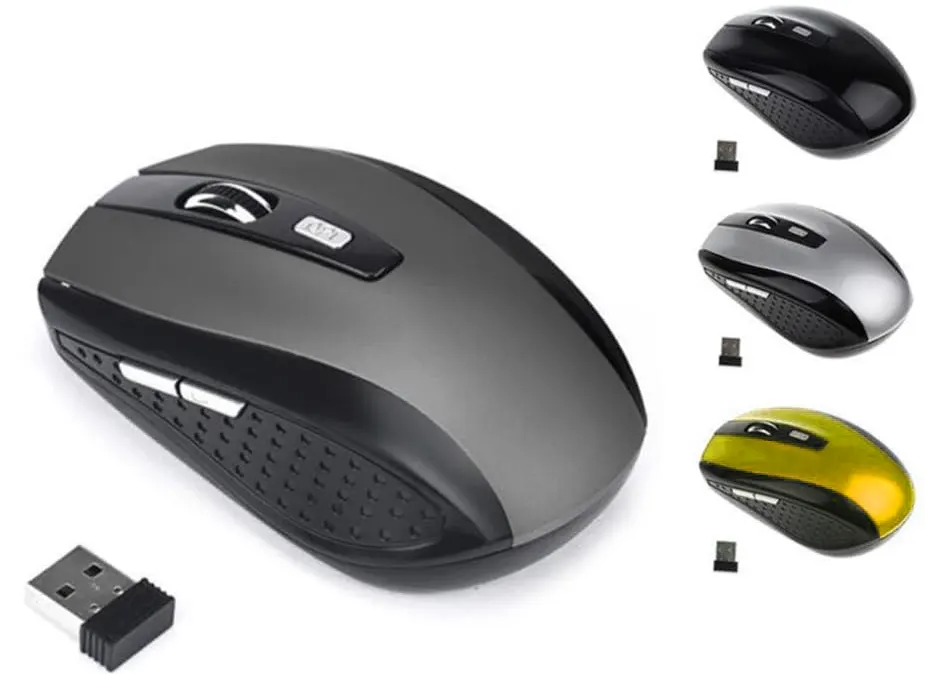 ماوس لاسلكي جاما، 1200 نقطة في البوصة، متعدد الالوان، M-71