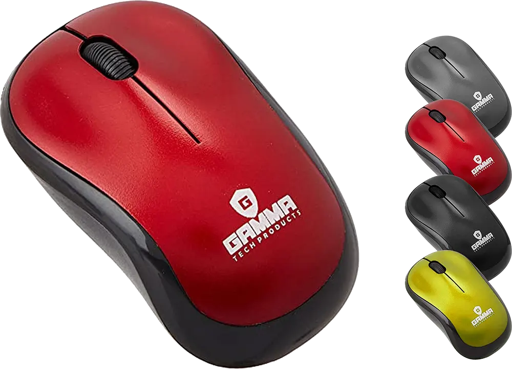 ماوس لاسلكي جاما ، 1200 نقطة في البوصة ، متعدد الالوان ، M-73