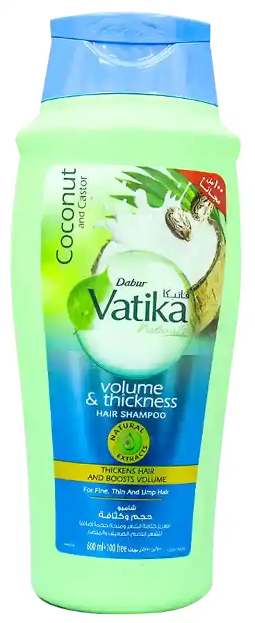 شامبو فاتيكا بجوز الهند والصبار لتكثيف الشعر، 600 مل