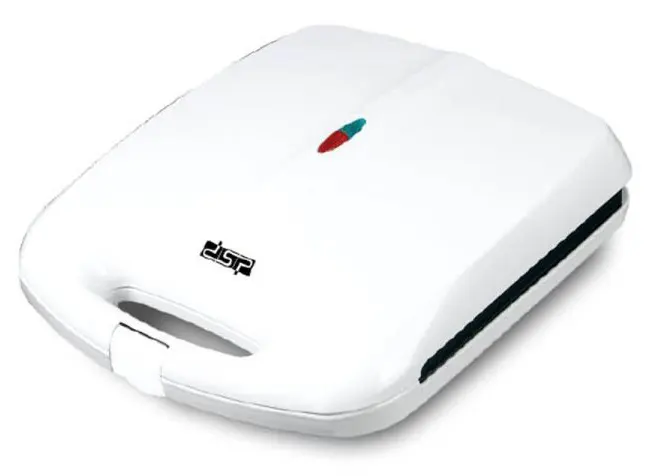 صانع السندوتش دي اس بي، 1200 وات، 1 شريحة، أبيض، KC1061