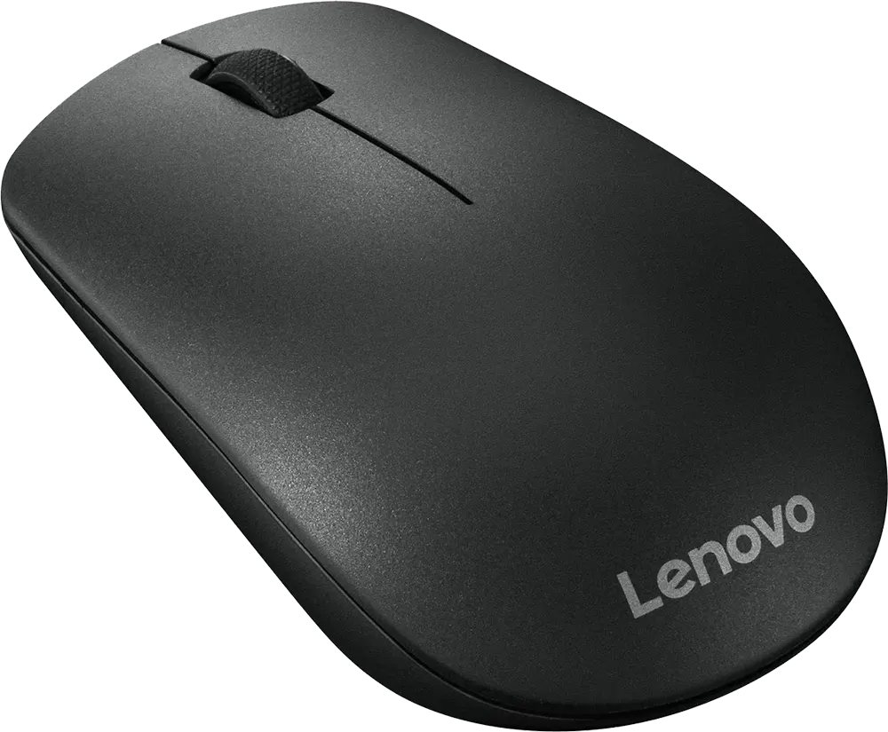 ماوس لاسلكي لينوفو 400، 2.4 جيجا هرتز، 1200 نقطة لكل بوصة، أسود
