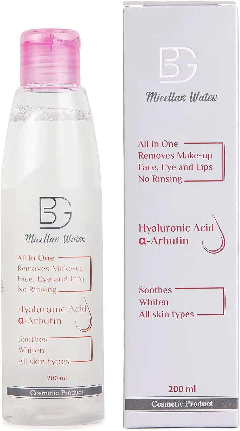 ماء ميسيلار بي جي مزيل ميكب لكل انواع البشره، 200 مل