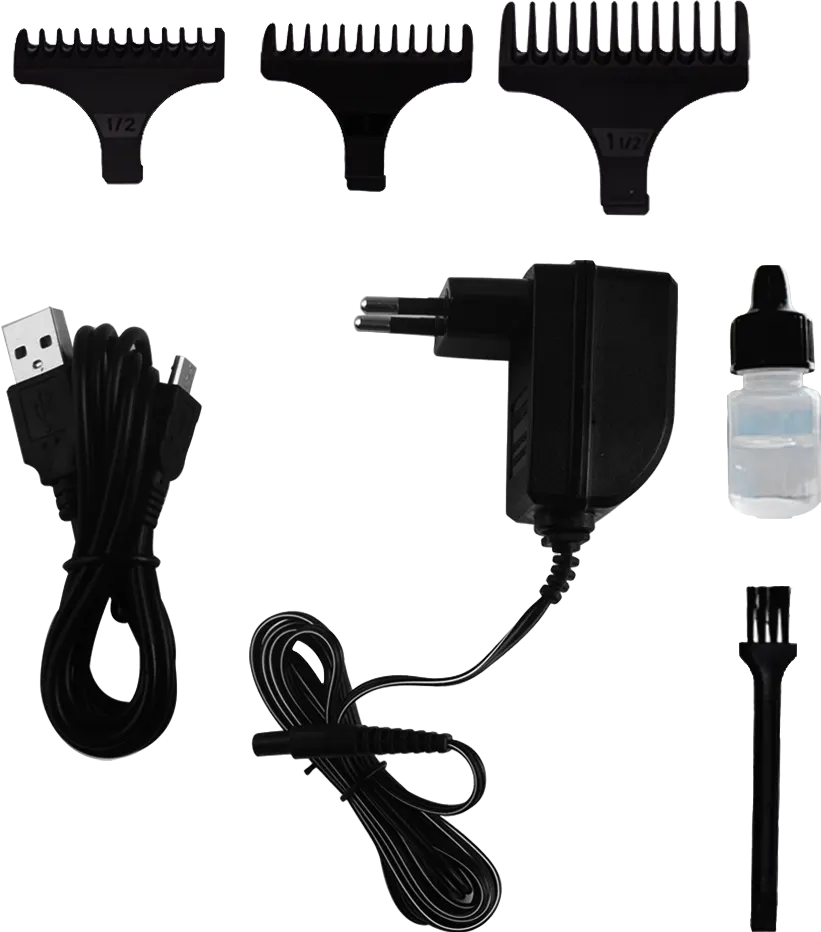 ماكينة حلاقة دي اس بي لقص الشعر، قابلة للشحن، متعددة الألوان، 90119