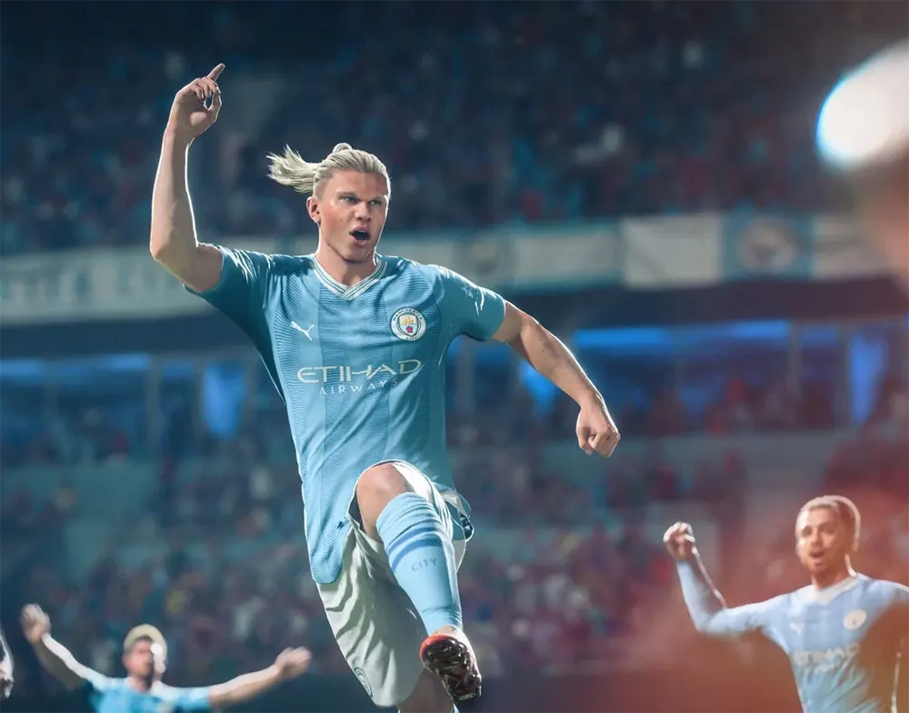 إسطوانة ألعاب فيفا إف سي 24 النسخة العربية، لجهاز بلاي ستيشن 5