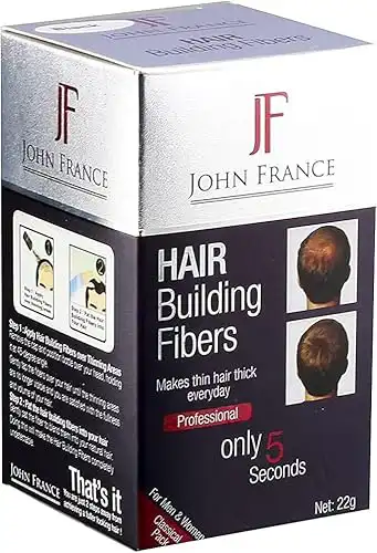 الياف بناء الشعر للشعر الاسود من جون فرانس 22 جم