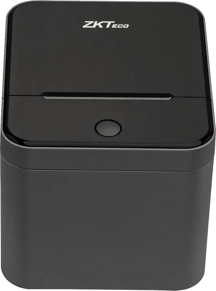 طابعة فواتير حرارية زي كيه تيكو، USB + LAN، أسود، ZKP8012