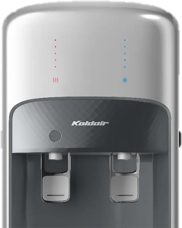 مبرد مياه كولدير ،2 حنفية ( بارد +ساخن) تحميل علوي، فضي، Type A