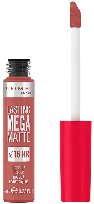 احمر شفاه ريميل لاستنج ميجا مات سائل، 200