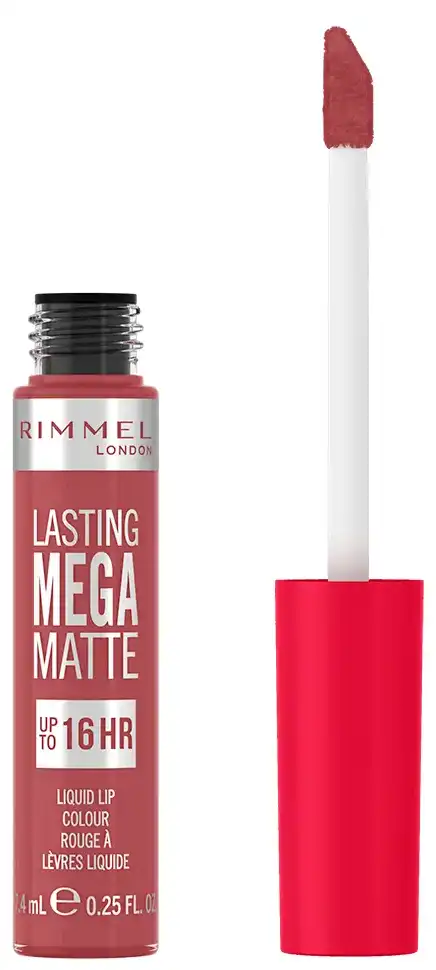 احمر شفاه ريميل لاستنج ميجا مات سائل، 210