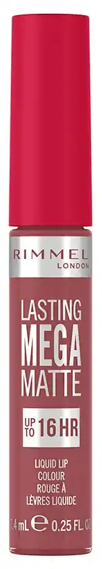 احمر شفاه ريميل لاستنج ميجا مات سائل، 210