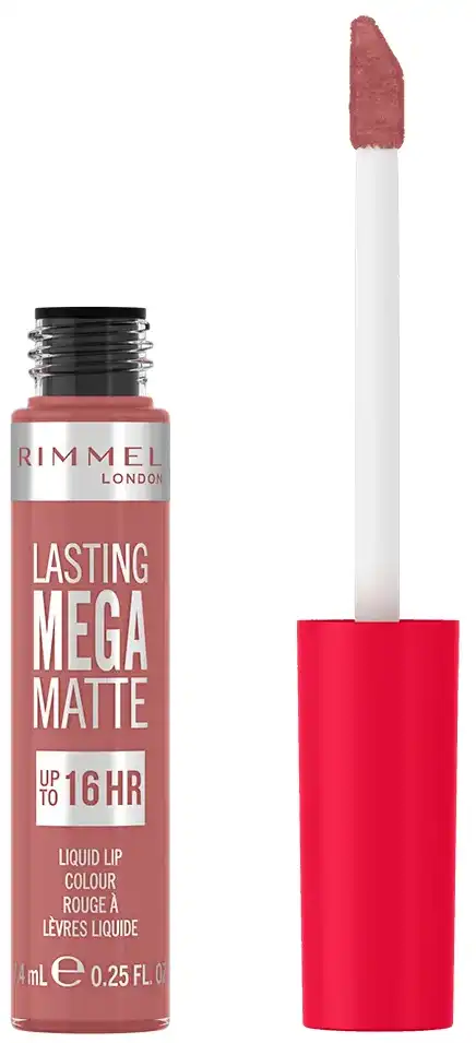 احمر شفاه ريميل لاستينج ميجا مات سائل، 110