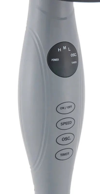 مروحة ستاند ألترا 18 بوصة، 3 سرعات، ريموت كنترول، أسود*رمادي، UFS18RE2