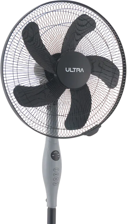 مروحة ستاند ألترا 18 بوصة، 3 سرعات، ريموت كنترول، أسود*رمادي، UFS18RE2