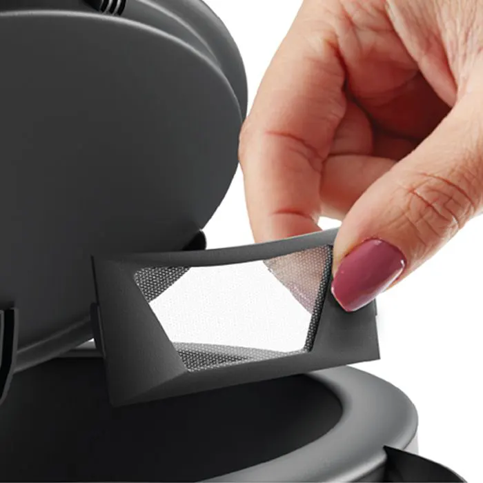 غلاية مياه كهربائية زجاج ميانتا، 1.7 لتر، 2200 وات، سيلفر ، EK201837A