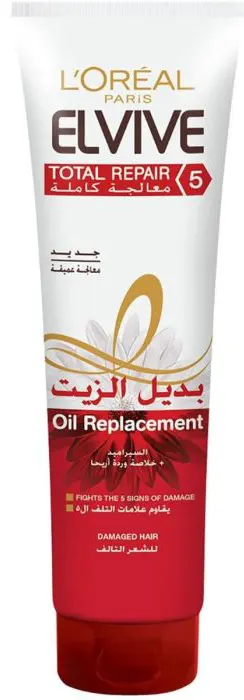 بديل زيت الفيف للشعر التالف توتال ريبير 5 من لوريال، 300 مل