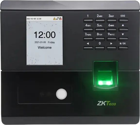 جهاز حضور وانصراف زي كيه تيكو سعة 50000 معاملة، أسود، MB10-VL