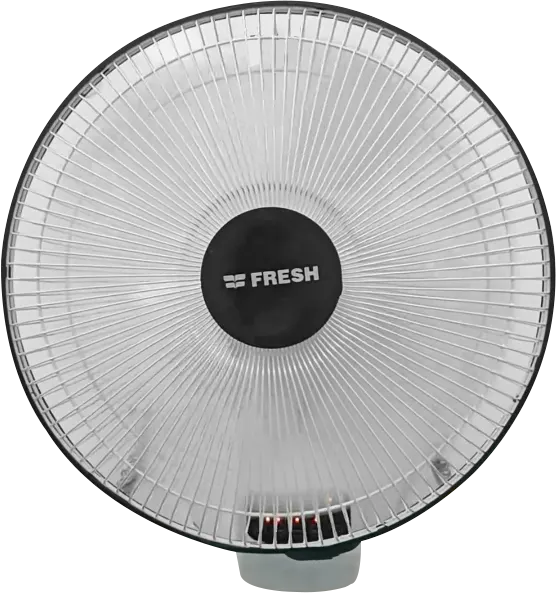 مروحة حائط فريش، 16 بوصة، ريموت كنترول، 3 سرعات، كشاف طوارئ ليد،  أبيض