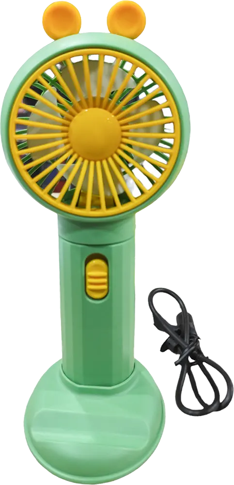 مروحة صغيرة محمولة تعمل بالشحن ،ألوان متعددة، HK59