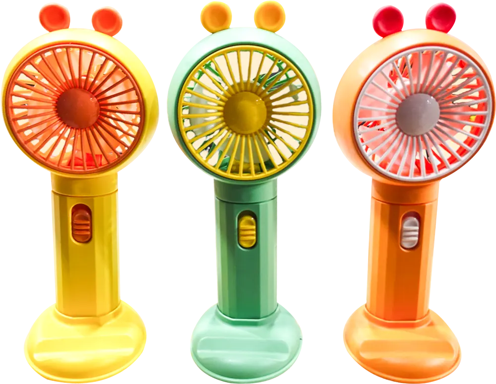 مروحة صغيرة محمولة تعمل بالشحن ،ألوان متعددة، HK59