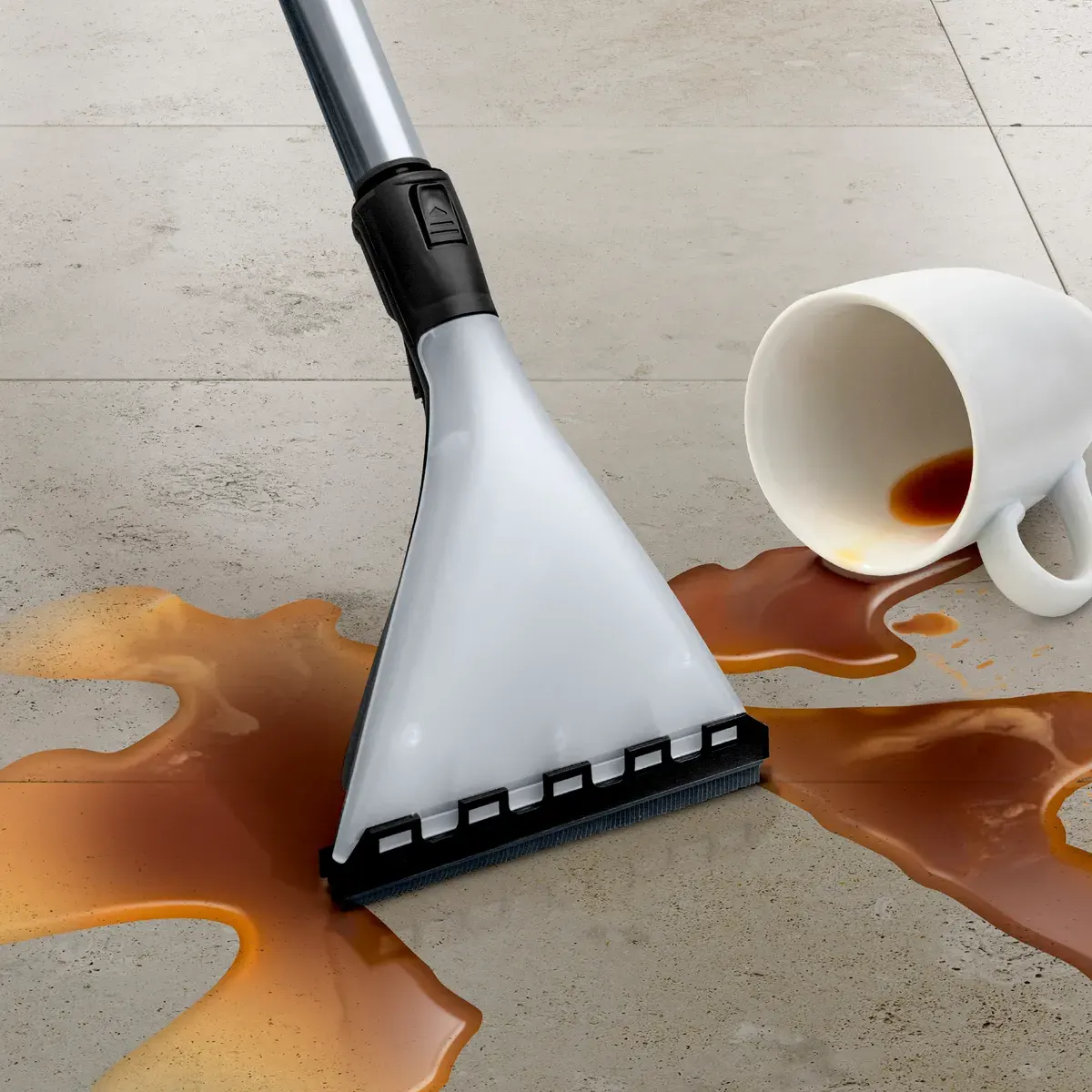 مكنسة كهربائية بوش بولندي، فلتر هيبا، 2100 وات، 5 لتر، شفط الماء والاتربة، أبيض × أسود ، BWD421PRO